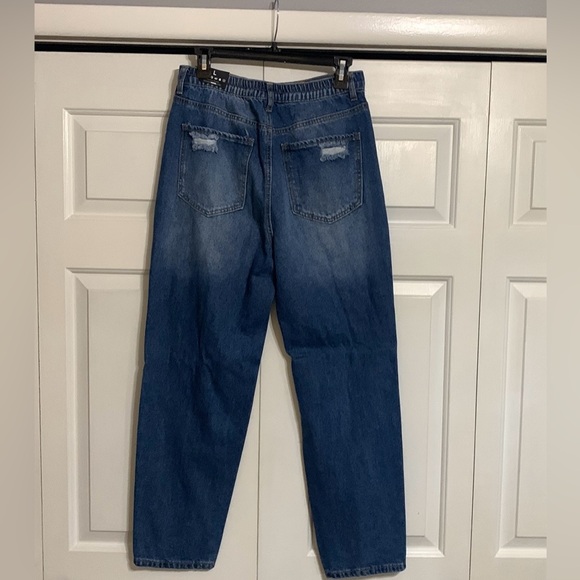 NWT Fashion Nova Beyond Repair Straight Leg Jeans - Picture 10 of 13
